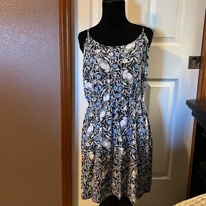 Old Navy Floral Print Sleeveless Dress